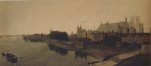 Peter Dewint A View of Westminster Hall,Abbey c.from the bridge (mk47) Germany oil painting art